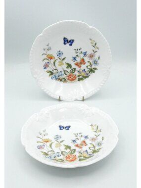 Cottage Garden by Aynsley Georgian Tray Set of 2 Pattern Code: AYNOGA